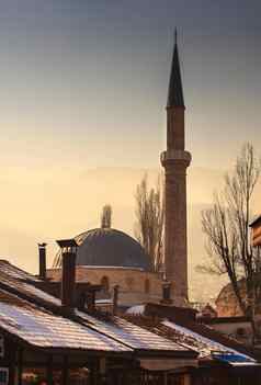 巴斯卡西亚语扎米亚清真寺萨拉热窝
