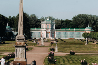Kuskovo庄园莫斯科俄罗斯Kuskovo庄园独特的纪念碑18日世纪夏天住宅莫斯科