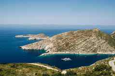 港口弗罗托米扎金索斯岛风景扎金索斯岛海滩希腊游艇海