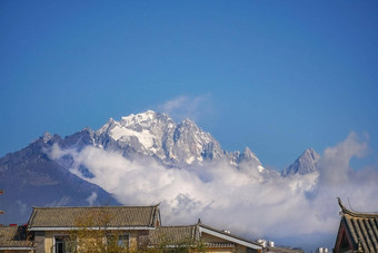 玉龙雪山<strong>丽江</strong>云南中国照片世界遗产小镇