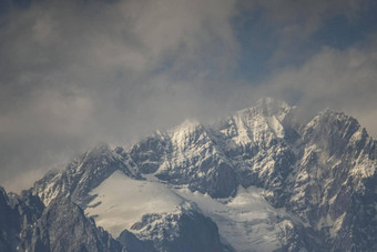 玉龙<strong>雪山</strong>丽江云南中国照片世界遗产<strong>小镇</strong>