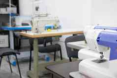 缝纫机器讲习班工作室裁缝商店