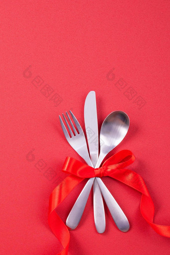 情人节一天设计概念浪漫的板菜餐厅假期庆祝活动餐促销活动夫妇情人约会前视图平躺开销