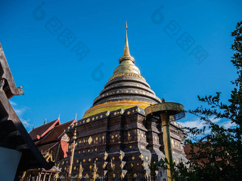 什么普拉泰lampang銮灯罩泰国泰国寺庙