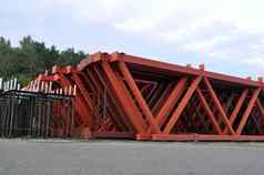 钢金属结构内部领土工业企业仓库桁架