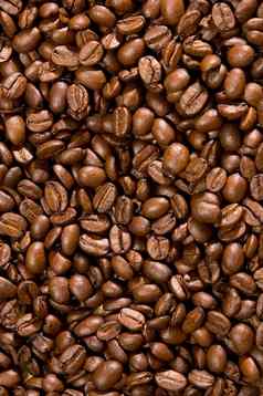 棕色（的）咖啡豆子背景纹理