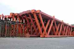 钢金属结构内部领土工业企业仓库桁架