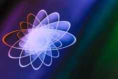 原子粒子背景主题物理