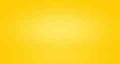 摘要固体闪亮的黄色的梯度工作室墙房间背景