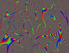 漏洞百出的迷幻彩虹背景故障断续器色彩斑斓的壁纸摘要催眠错觉嬉皮复古的纹理幻觉