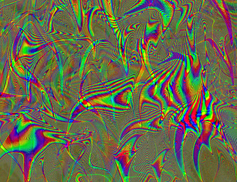 <strong>漏洞</strong>百出的迷幻彩虹背景故障断续器色彩斑斓的壁纸摘要催眠错觉嬉皮复古的纹理幻觉