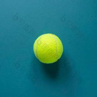 前视图网球球高质量照片