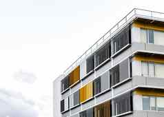 公寓建筑城市复制空间高质量美丽的照片概念