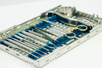 牙科植入外科手术集外科手术工具包仪器牙科移植学牙医整形外科医师工具