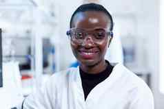 非洲健康化学家生物化学实验室相机