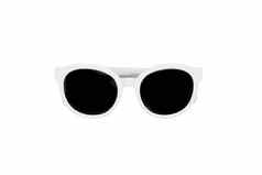 现代太阳镜孤立的白色背景镜片时尚产品现代眼镜