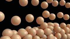 球脂肪细胞胆固醇医疗组织收集分子重量渲染