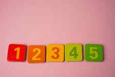 数学数量色彩斑斓的粉红色的背景教育研究数学学习教概念