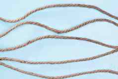 线强大的米色绳子水平行高质量照片