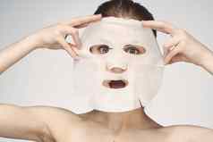 脸面具复兴清洁皮肤水疗中心治疗