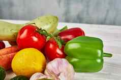 蔬菜维生素有机食物厨房农场产品特写镜头