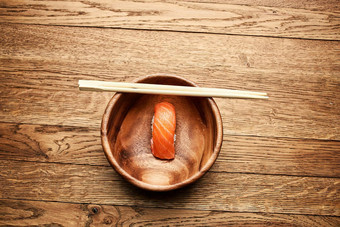 寿司木盘子筷子日本厨房亚洲鱼