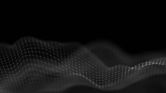 音乐背景大数据粒子流可视化科学信息图表未来主义的插图声音波声音可视化
