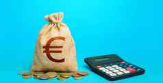 欧元钱袋计算器会计概念分析贷款选择预算收入费用计算损害保险支付求和金融结果