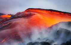 夏威夷火山图片