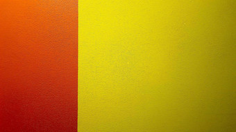 红色的黄色的<strong>画</strong>墙纹理摘要难看的东西背景复制空间摘要几何模式墙墙划分边界颜色