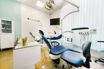 空椅子牙医的办公室空牙医的办公室