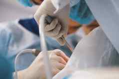 外科医生手术房间使医疗操作病人
