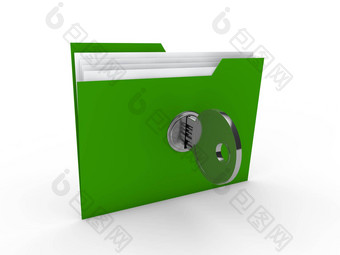 文件夹文档绿色