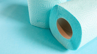 蓝色的卷现代厕所。。。纸蓝色的背景纸产品纸板袖卫生目的<strong>纤维素</strong>图样容易撕裂压花画复制空间