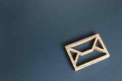 木信信封联系概念邮政对应邮件通知沟通互联网技术电子邮件业务表示互联网社会媒体反馈