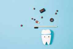 牙科概念治疗牙痛孩子们