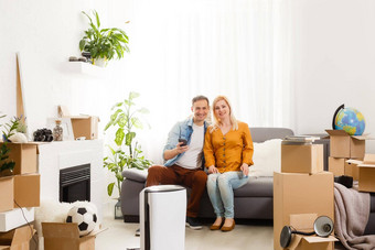 家庭空气净化器移动公寓