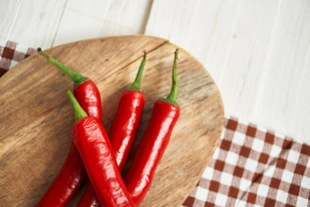 热红色的辣椒有机新鲜的食物墨西哥食物