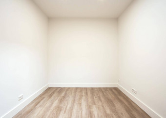 公寓房子空白色房间<strong>硬木</strong>地板上现代设计复制空间体系结构室内真正的房地产概念