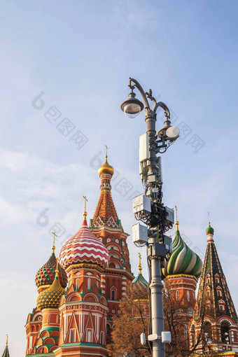 细胞天线桅<strong>杆塔</strong>克林姆林宫莫斯科中心城市