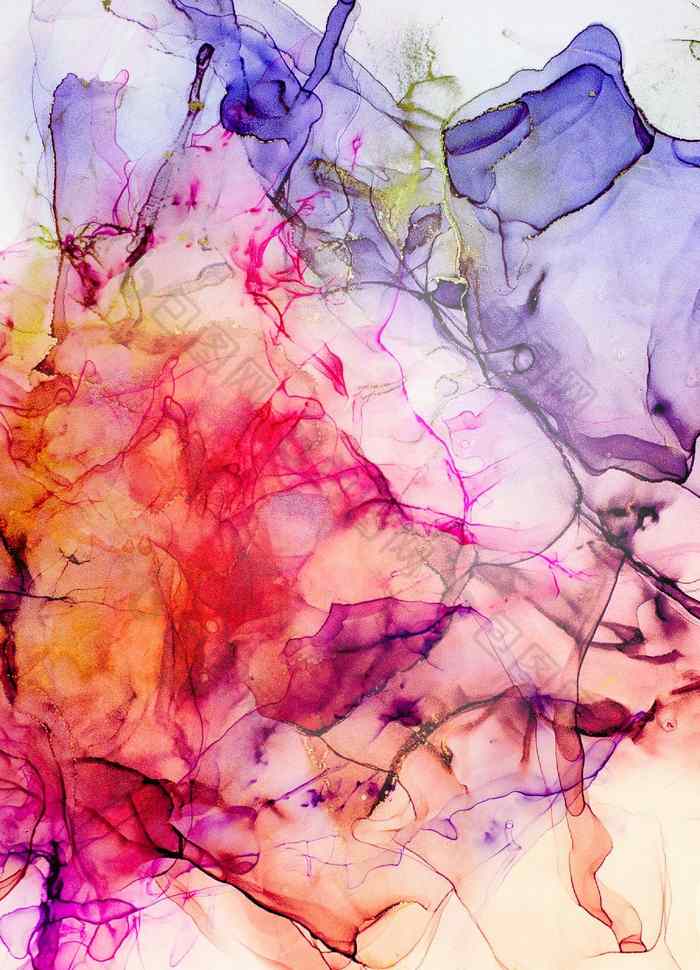 天空颜色白色黄金条纹冷淡的背景点混合丙烯