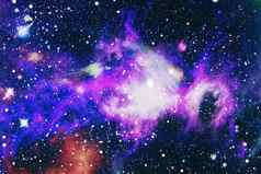 乳白色的宇宙背景明星灰尘pixie灰尘闪闪发光的空间背景空间星星地球概念上的图像
