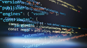 电脑脚本软件背景源代码照片网站编程代码程序员开发人员屏幕开发人员工作程序代码办公室