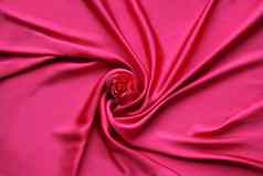红色的丝绸玫瑰花瓣玫瑰丝绸变形摘要背景情人节一天复制空间添加文本