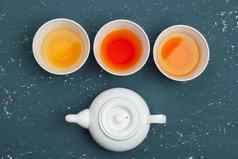 集合茶杯茶叶子