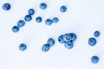 美味的<strong>蓝莓</strong>孤立的白色背景<strong>蓝莓</strong>抗氧化剂有机超级食物