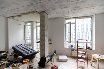 室内公寓材料改造建设改造墙石膏石膏板干墙