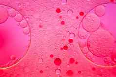 色彩鲜艳的石油墨水泡沫滴摘要模板混合纹理背景壁纸模式