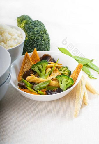 豆腐豆腐蔬菜