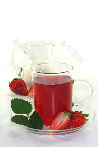 草莓奶油茶